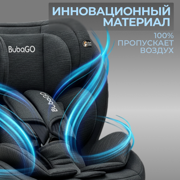 Изображение товара Автокресло Bubago Aspid / BG 170-1 (черный)