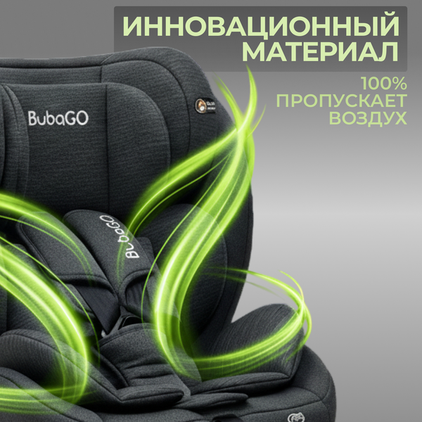 Изображение товара Автокресло Bubago Aspid / BG 170-2 (серый)