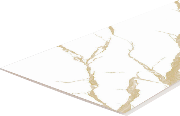 Изображение товара Панель ПВХ STELLA Light Slim Мрамор Бьянко 671/1 (2600х250х5)