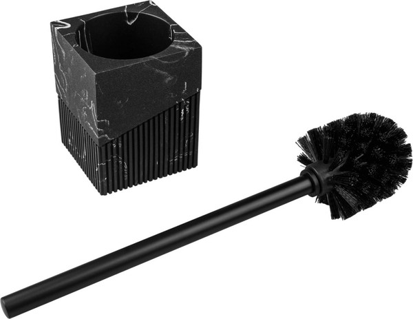 Изображение товара Ершик для унитаза Perfecto Linea Element Marble / 35-618604 (черный)