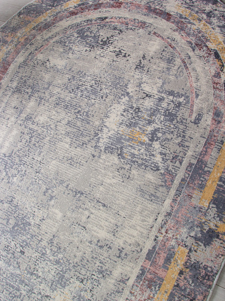 Изображение товара Коврик Merinos Zumma F258-OVAL-PINK (1.2x1.8)