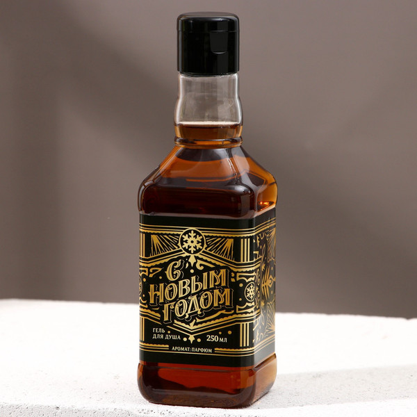 Изображение товара Гель для душа Чистое счастье С Новым Годом Мужской парфюм / 4313824 (250мл)