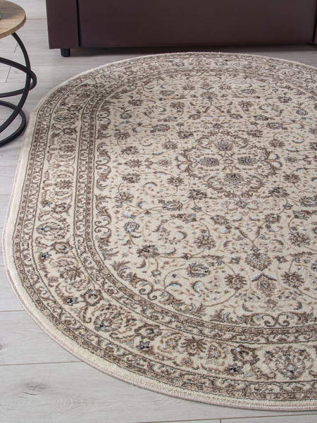 Изображение товара Ковер Merinos Valencia Deluxe F014-OVAL-CREAM (1.5x3)