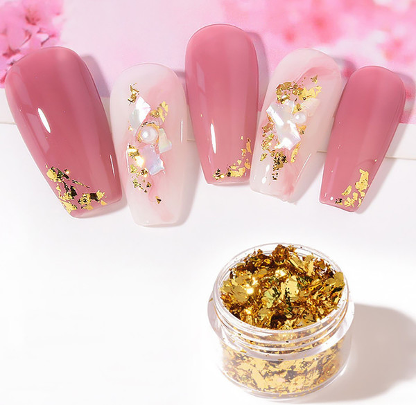 Изображение товара Фольга для дизайна ногтей Queen Fair Золото / QF 2294149