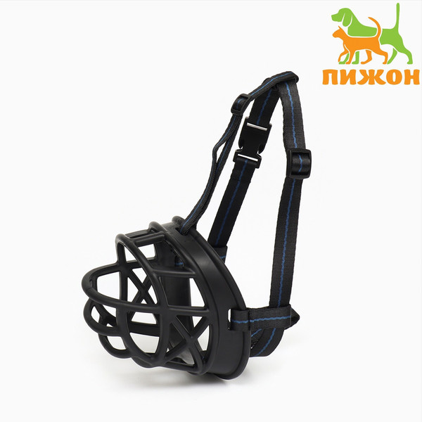 Изображение товара Намордник для собак Sima-Land №6 / 9459010 (черный)