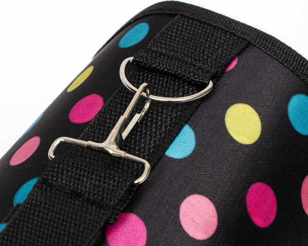 Изображение товара Сумка для животных Sima-Land Горошек / 6971597 (р.S, черный)