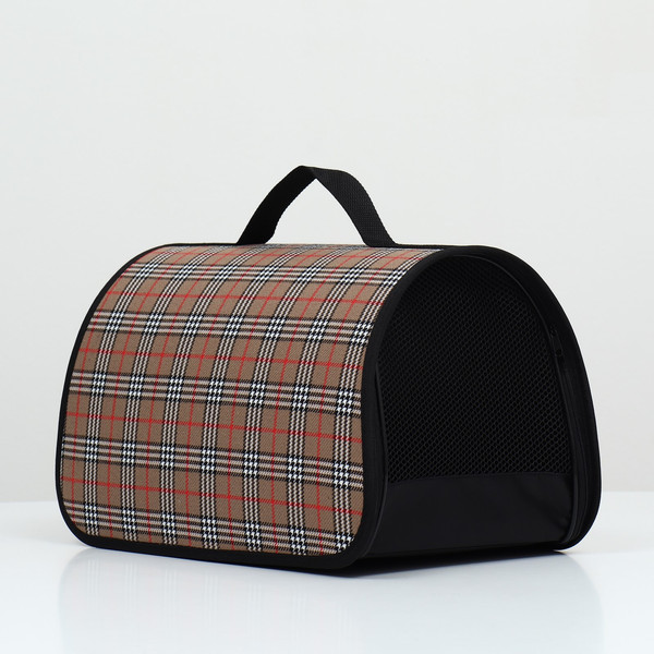 Изображение товара Сумка для животных Sima-Land Карпетбеггер / 9454723 (клетка)