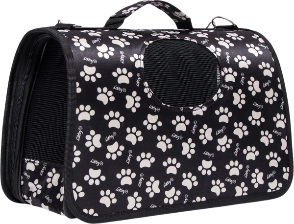 Изображение товара Сумка для животных Sima-Land Лапки Happy / 6971577 (р.S, черный)
