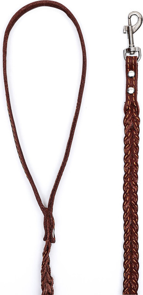 Изображение товара Поводок Sima-Land Коса / 7370465 (коричневый)