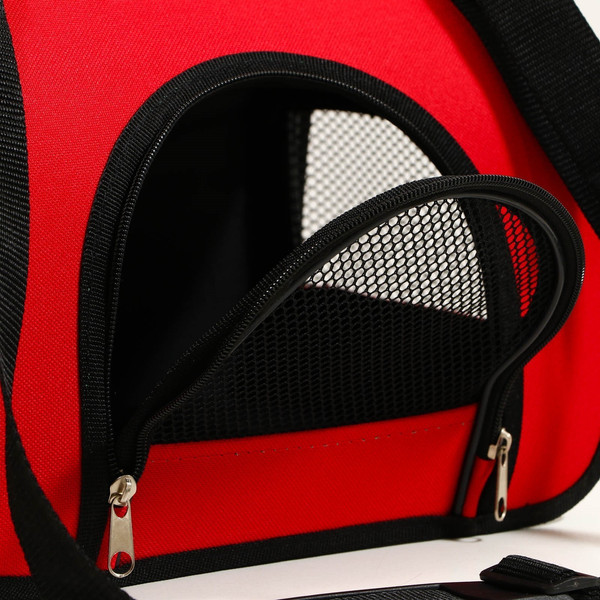 Изображение товара Сумка для животных Sima-Land 2 входа / 2424392 (красный)