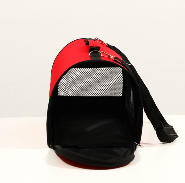 Изображение товара Сумка для животных Sima-Land 2 входа / 2424393 (красный)