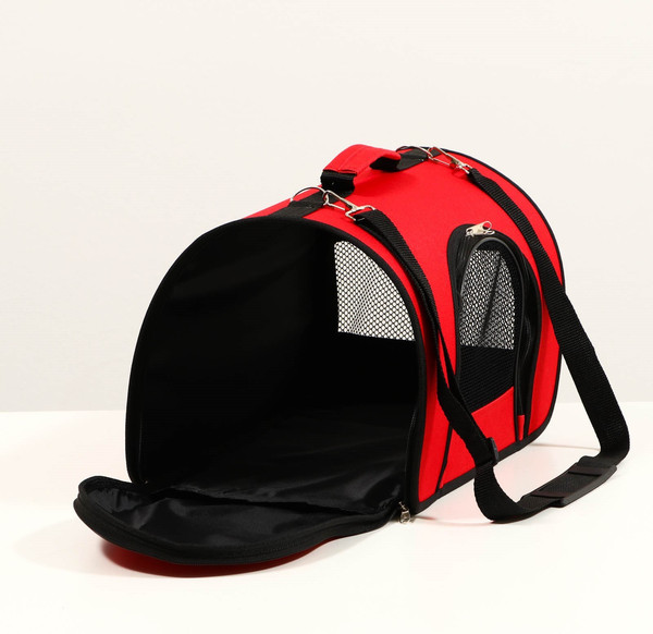 Изображение товара Сумка для животных Sima-Land 2 входа / 2424393 (красный)