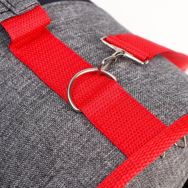 Изображение товара Сумка для животных Sima-Land 7053491 (красный/серый)