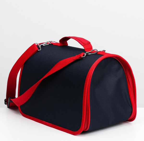 Изображение товара Сумка для животных Sima-Land 7316212 (синий/красный)