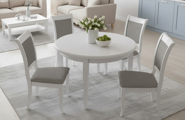 Изображение товара Набор стульев Мебель-Класс Веста  (onix 13/белый)