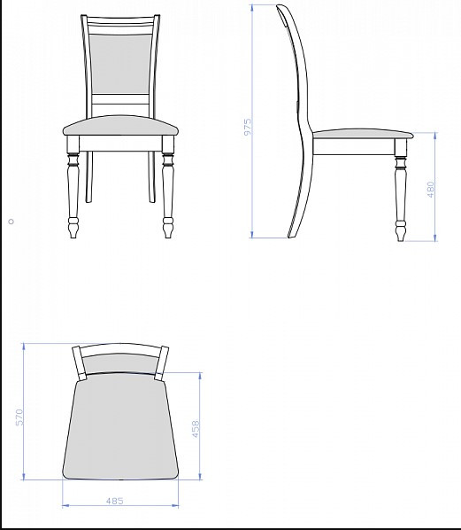 Изображение товара Набор стульев Мебель-Класс Ника (Bristol 03/белый)