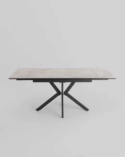 Изображение товара Обеденный стол Stool Group Marmer 120-180x80x76 (антрацит)