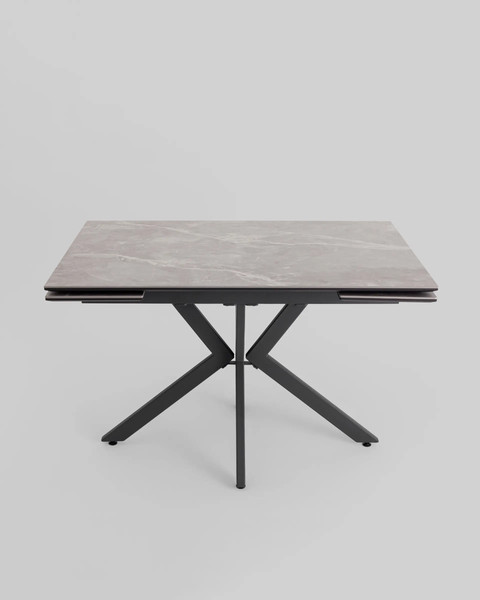 Изображение товара Обеденный стол Stool Group Marmer 120-180x80x76 (антрацит)