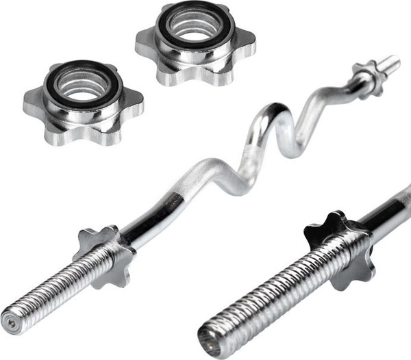 Изображение товара Гриф для штанги AMETIST EZ-образный L1200-D25