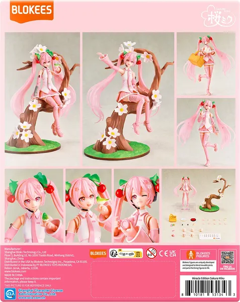 Изображение товара Конструктор Blokees Fantastics Edition Сакура Мику / 70140