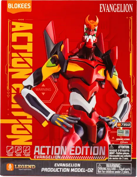 Изображение товара Конструктор Blokees Eвангелион Ева-02 Action Edition / 70142