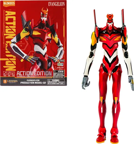 Изображение товара Конструктор Blokees Eвангелион Ева-02 Action Edition / 70142