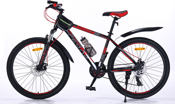 Изображение товара Велосипед PEGAS Corsa 26 (17, черный/красный)