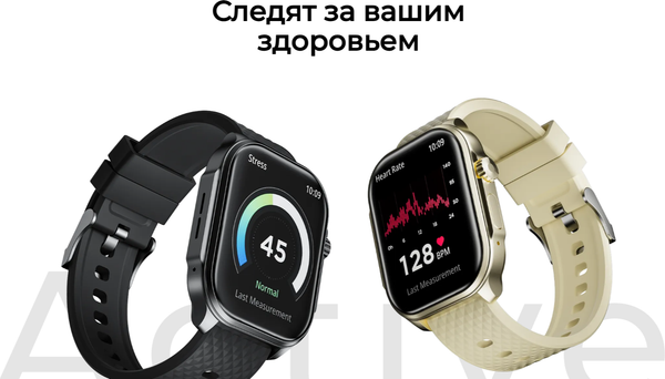 Изображение товара Умные часы Tecno Watch 3 Active TSP-W03A (золото)