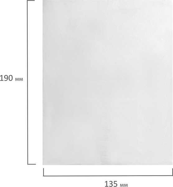 Изображение товара Бумажные салфетки Laima Premium Unit Pack. Косметические / 116357 (200шт)