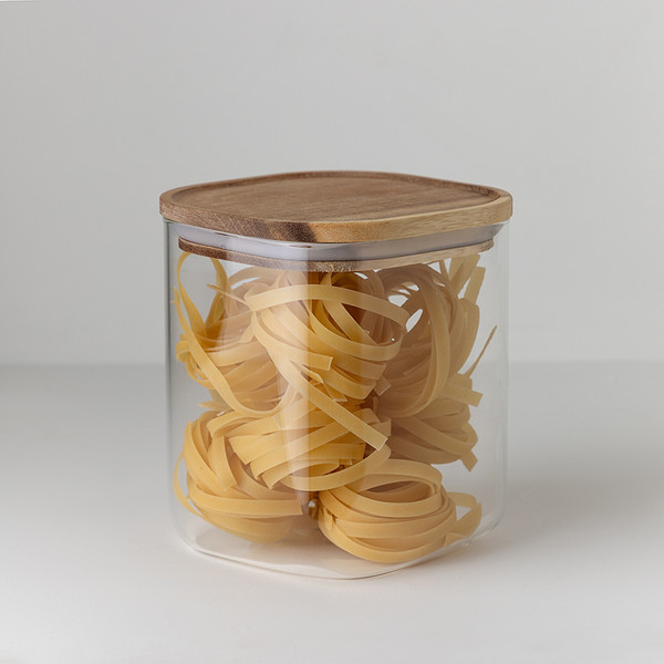 Изображение товара Емкость для хранения Smart Solutions Glass Acacia SS0000347