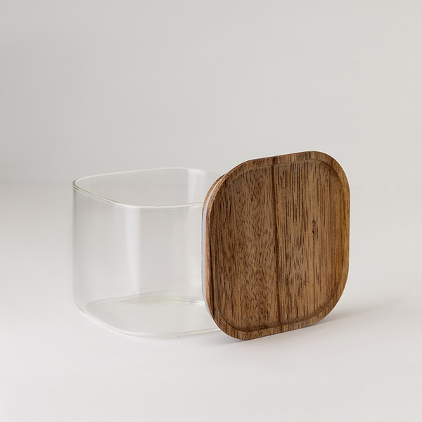 Изображение товара Емкость для хранения Smart Solutions Glass Acacia SS0000346