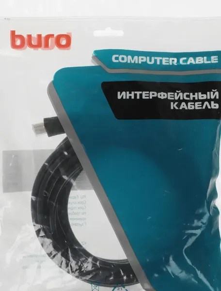 Изображение товара Кабель Buro BU-HDMI-V1.4-5M-FF (5м, черный)