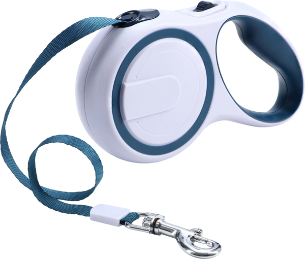 Изображение товара Поводок-рулетка Sima-Land 1741424 (серый/синий)