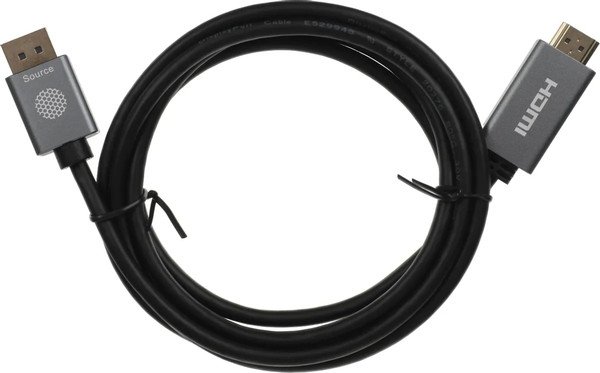 Изображение товара Кабель Cactus CS-DP-HDMI-1.2-2 (2м, черный)