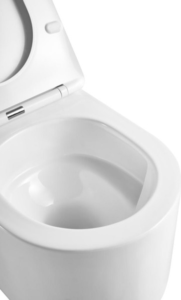 Изображение товара Унитаз подвесной с инсталляцией Grado GD-W204T + GROHE Rapid SL 38772001 (с кнопкой смыва)