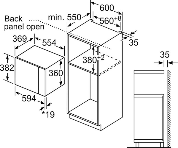 Изображение товара Микроволновая печь Bosch BEL554MW2
