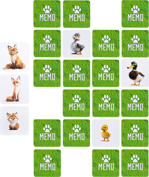 Изображение товара Настольная игра Baby Toys МЕМО Мама, папа и малыш / 05952