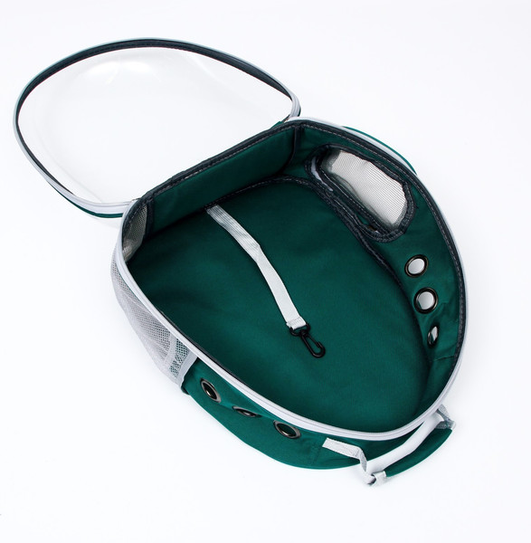 Изображение товара Рюкзак-переноска Sima-Land 6971551 (прозрачный/синий/зеленый)