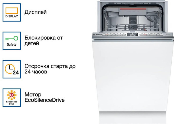 Изображение товара Посудомоечная машина Bosch SPV4HMX65Q