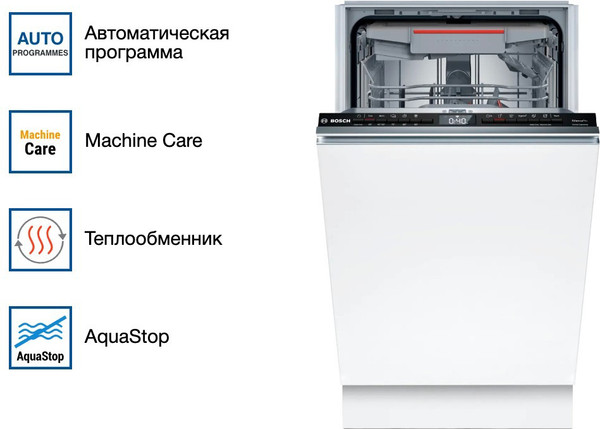 Изображение товара Посудомоечная машина Bosch SPV4HMX55Q