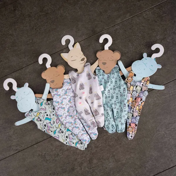 Изображение товара Аксессуар для куклы Magic Manufactory Ползунки Комбо для куклы 19см (дино)