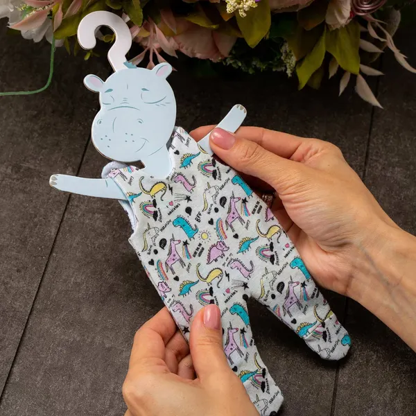 Изображение товара Аксессуар для куклы Magic Manufactory Ползунки Комбо для куклы 19см (дино)