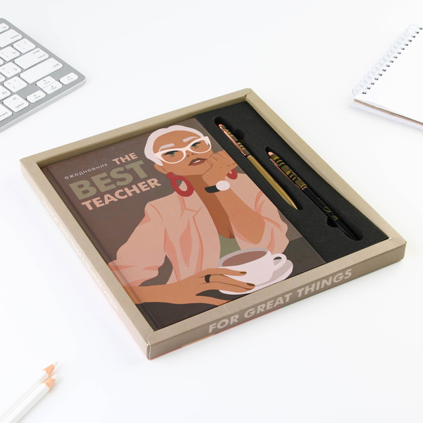 Изображение товара Набор канцелярский подарочный ArtFox The BEST TEACHER / 7657263