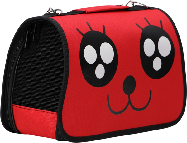 Изображение товара Сумка для животных Sima-Land Веселый жук 6971584 (р.M, красный)