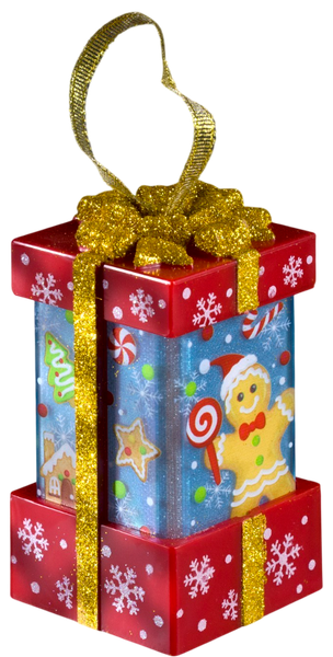 Изображение товара Световая фигурка Luazon Красный подарок с пряником 7599702