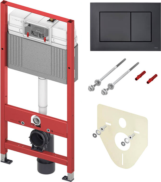 Изображение товара Унитаз подвесной с инсталляцией Grado GD-W203T + TECE 9400414 (с кнопкой смыва)