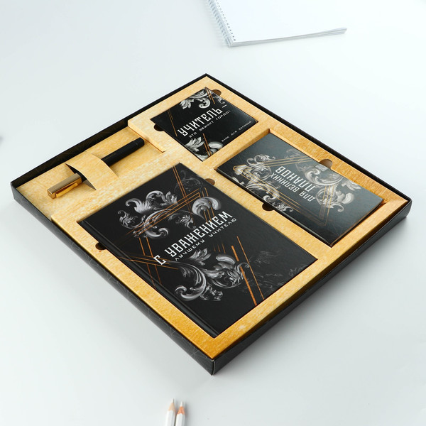 Изображение товара Набор канцелярский подарочный ArtFox Учитель / 7701677