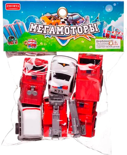 Изображение товара Набор игрушечных автомобилей Junfa Toys ZY778036