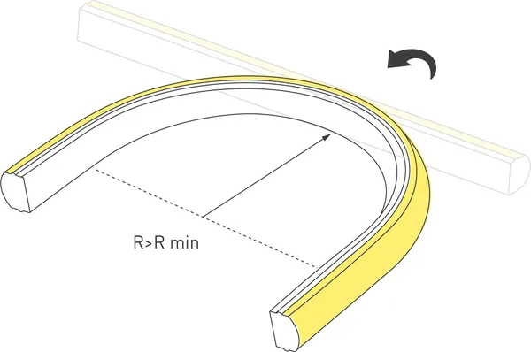 Изображение товара Гибкий неон Arlight MOONLIGHT-TOP-X320-11x7mm 24V Warm3000 / 055529