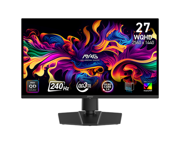 Изображение товара Монитор MSI Mag 271QP QD-OLED X24 (9S6-3CD89T-043)